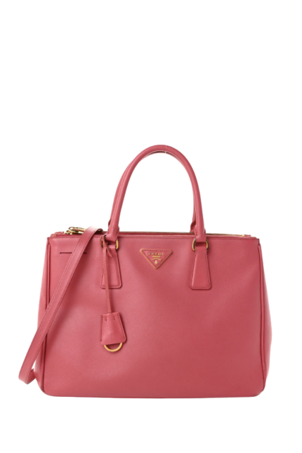 Saffiano Medium Galleria Double Zip Omuz Çantası
