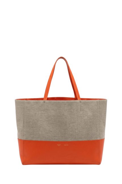 Horizontal Bi-Cabas Tote Omuz Çantası