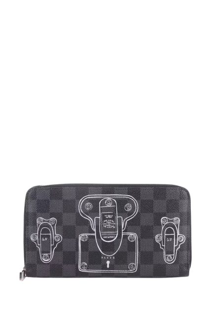 Damier Graphite Trunks & Locks Zippy Organizer Cüzdan