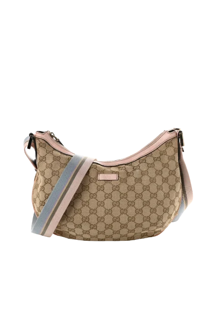 Monogram Web Omuz Çantası