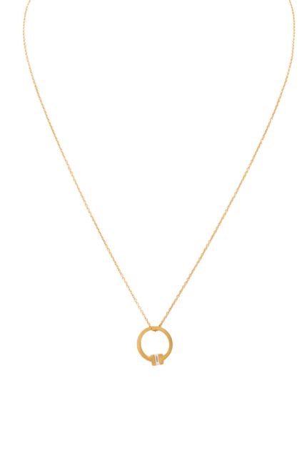 Gold T Kolye