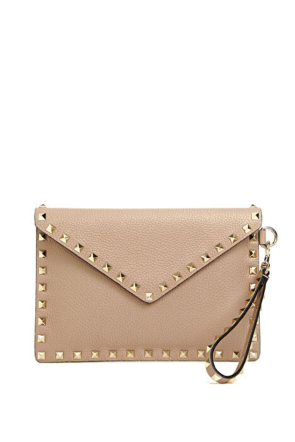 Rockstud Envelope Clutch