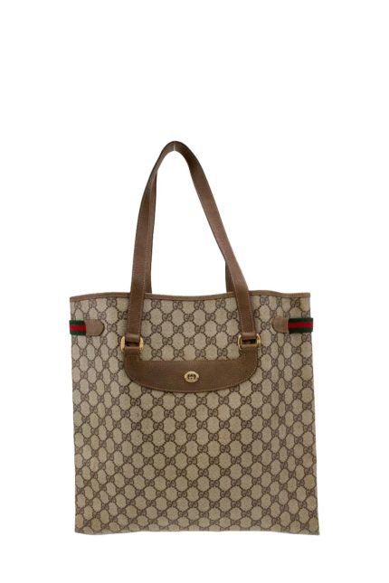 GG Supreme Tote Vintage Omuz Çantası